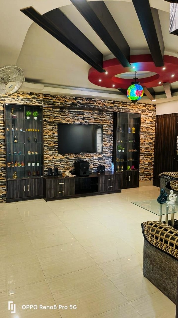 Fully Furnished 3bhk in Tripura Road, Resham Nagar, Beltola Tiniali, Guwahati, Assam, India for Rent